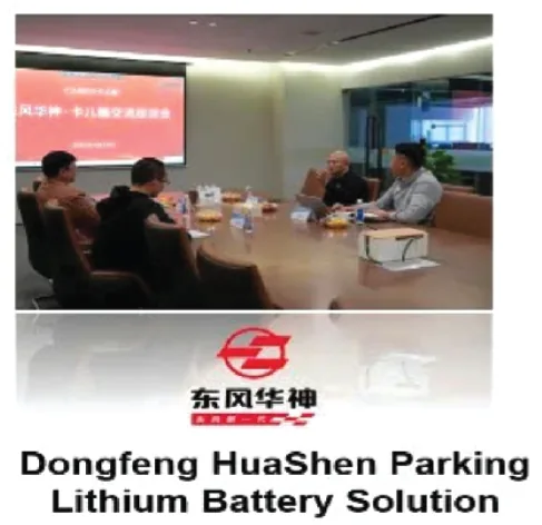 Dongfeng HuaShen, giải pháp pin lithium cho xe đỗ